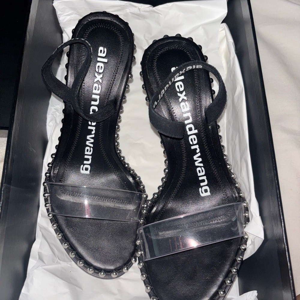 Alexander Wang Black Heels Elegant Design